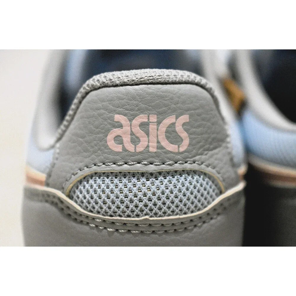 ASICS Baby Blue Gray Pink Mesh Running Training Shoe - Men's 7 or Women's 9